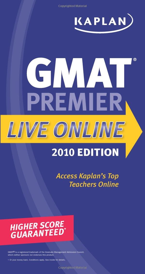 Kaplan GMAT 2010 Premier Live Online Business, Finance & Career