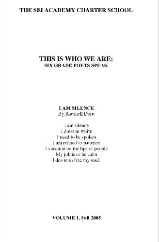 This Is Who We Are: Six Grade Poets Speak Poetry