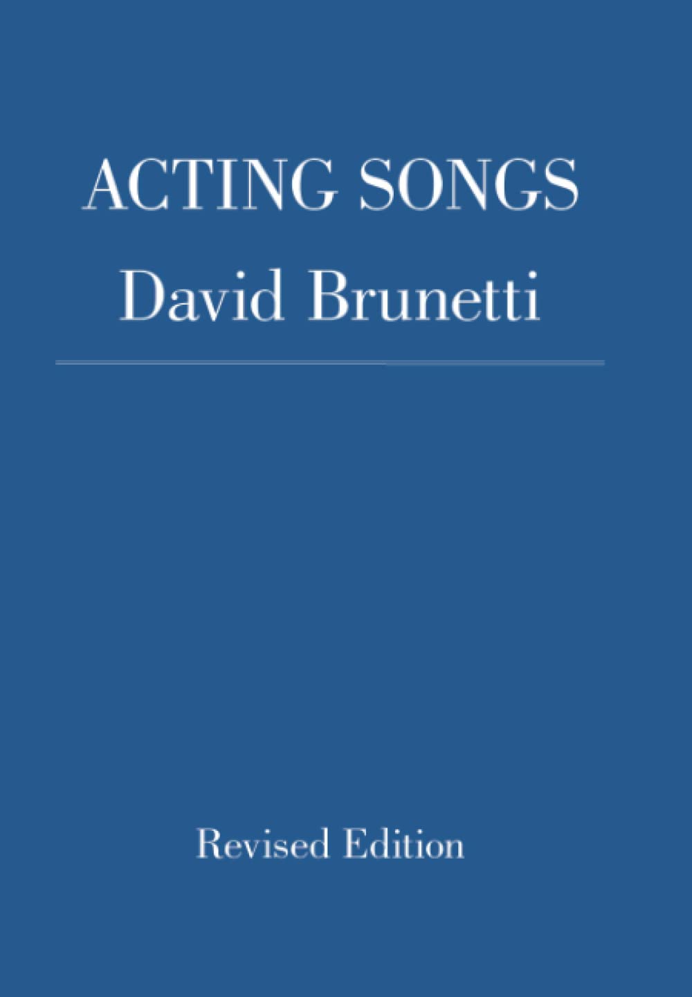 Product Image: Acting Songs