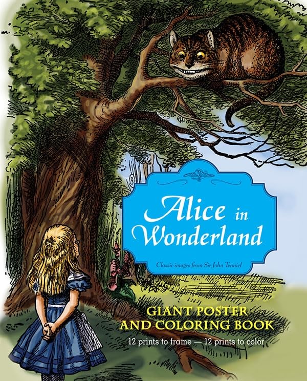 Alice in Wonderland: Giant Poster and Coloring Book Fiction