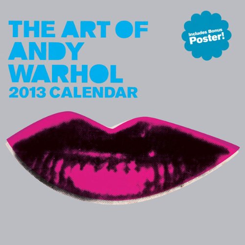 The Art of Andy Warhol 2013 Calendar Film, Art & Culture