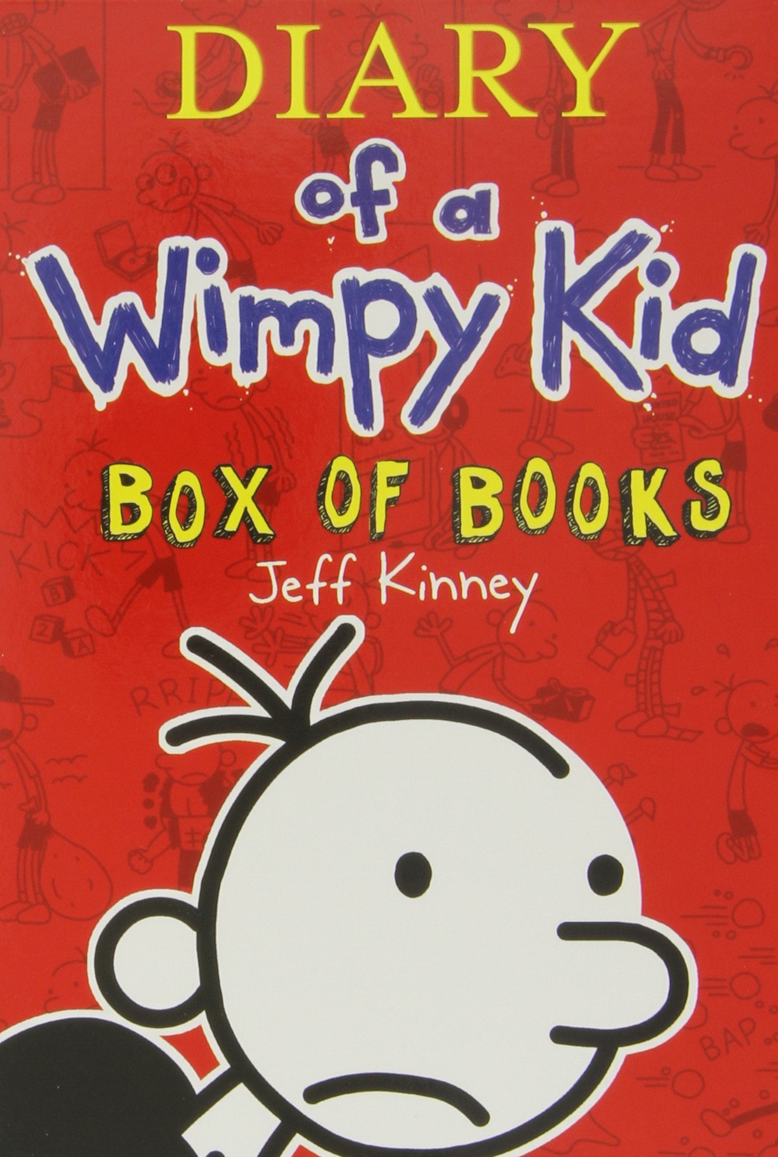 Diary of a Wimpy Kid Box of Books 1-7 Export Edition Novels & Short Stories
