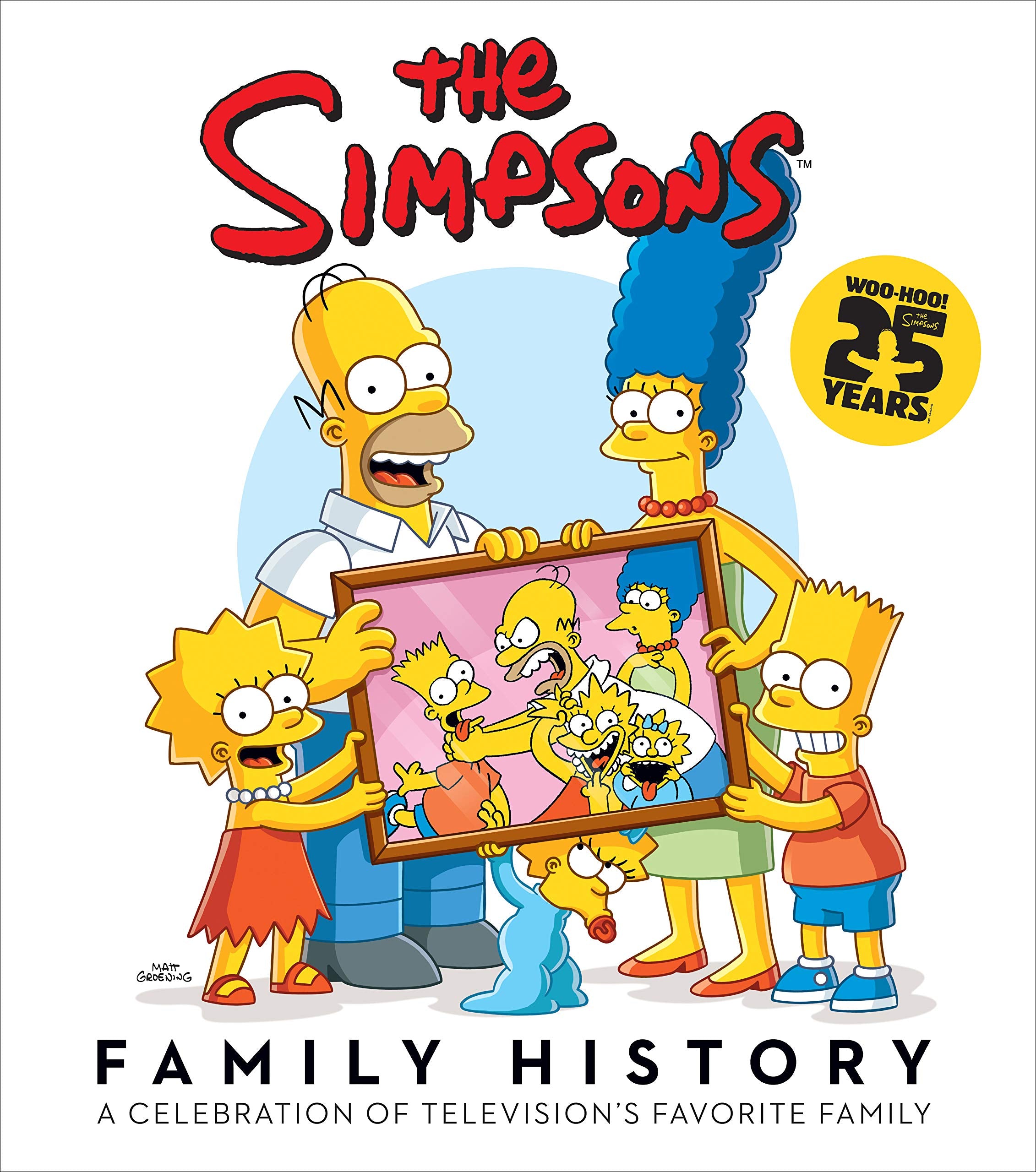 The Simpsons Family History book