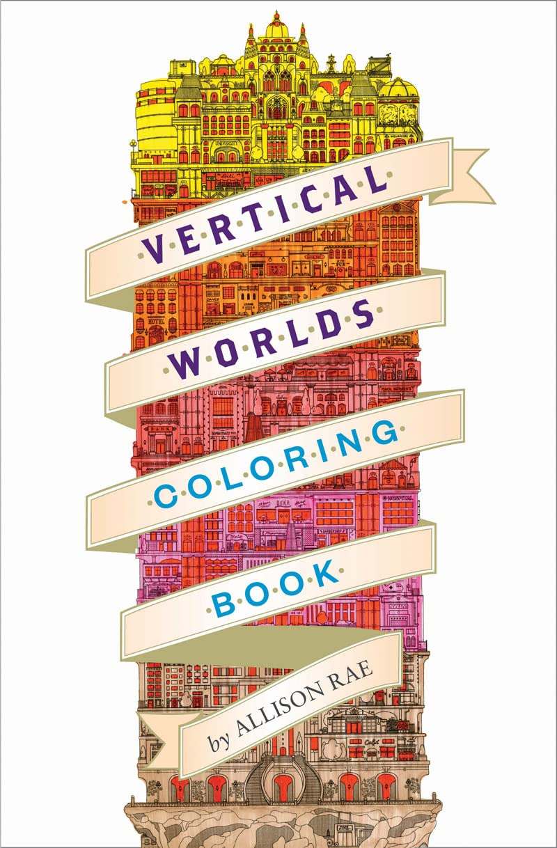 Vertical Worlds (Adult Coloring Book) Lifestyle