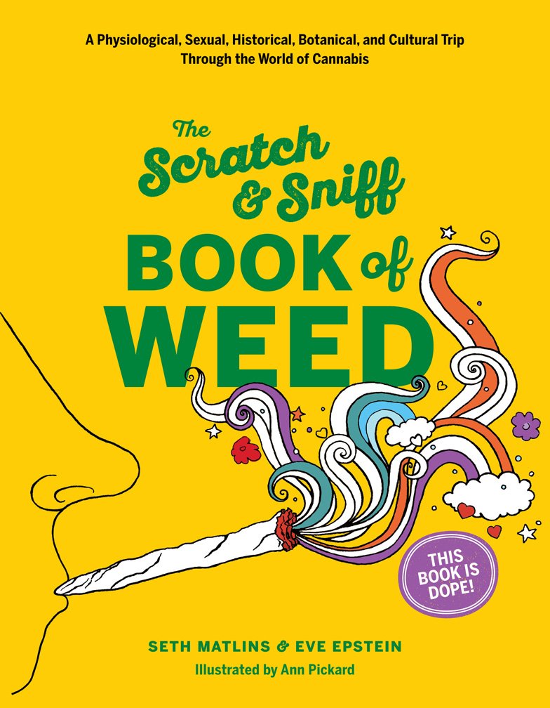 Scratch & Sniff Book of Weed: That Was Then Enterprises Medicine