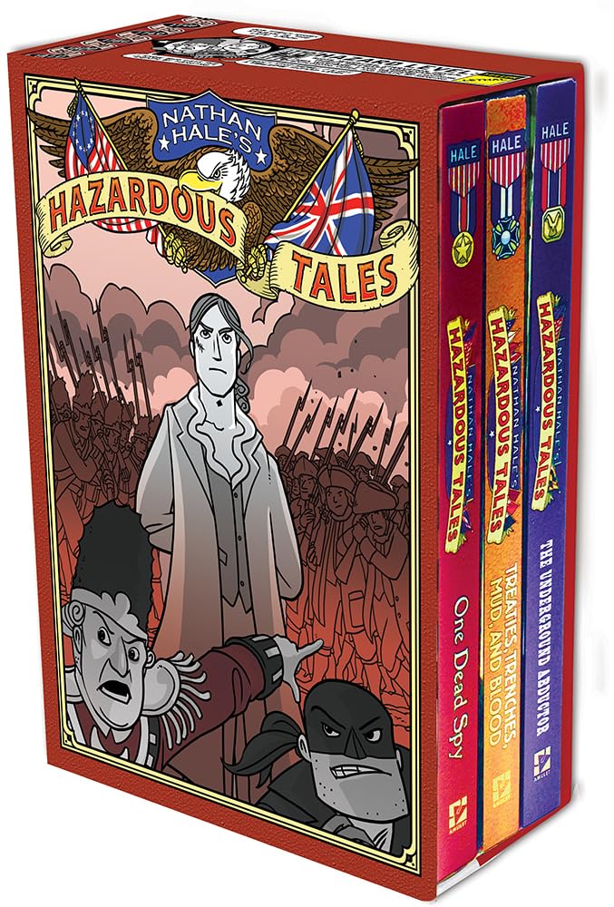 Nathan Hale's Hazardous Tales Set (Nathan Hale's Hazardous Tales, 1-3) Manga