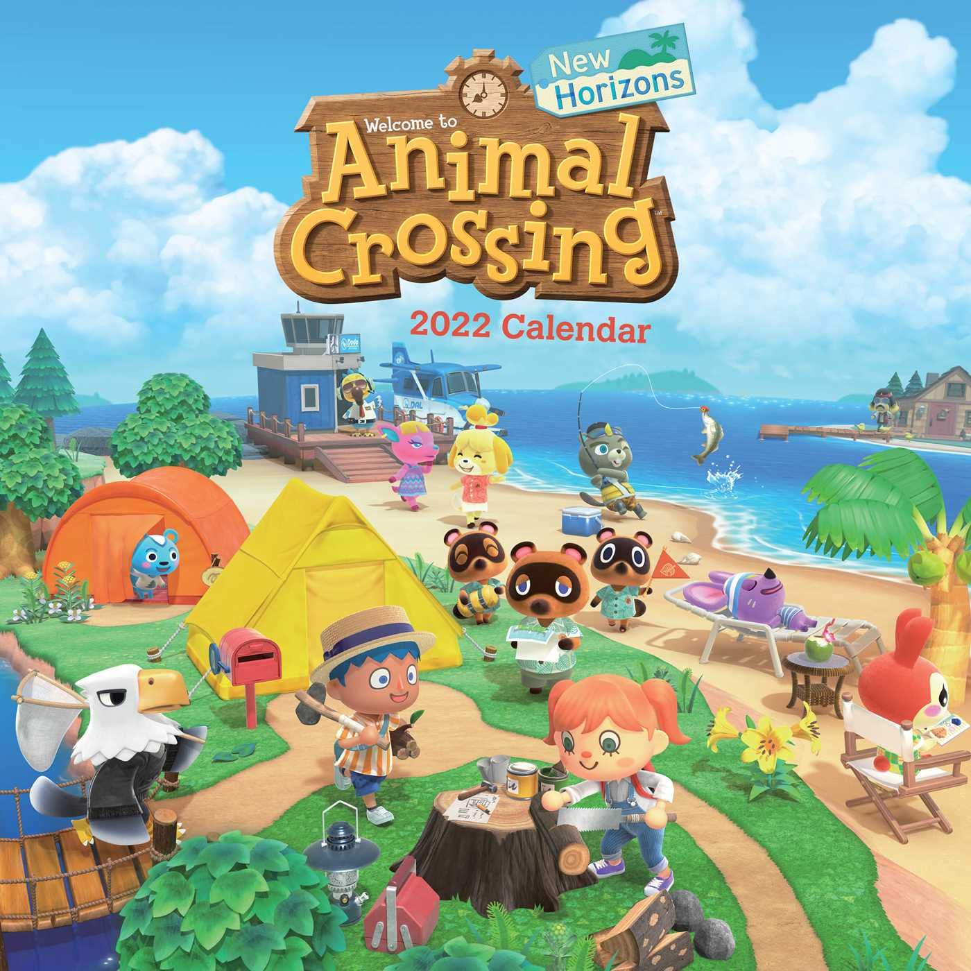 Animal Crossing: New Horizons 2022 Wall Calendar Social Sciences