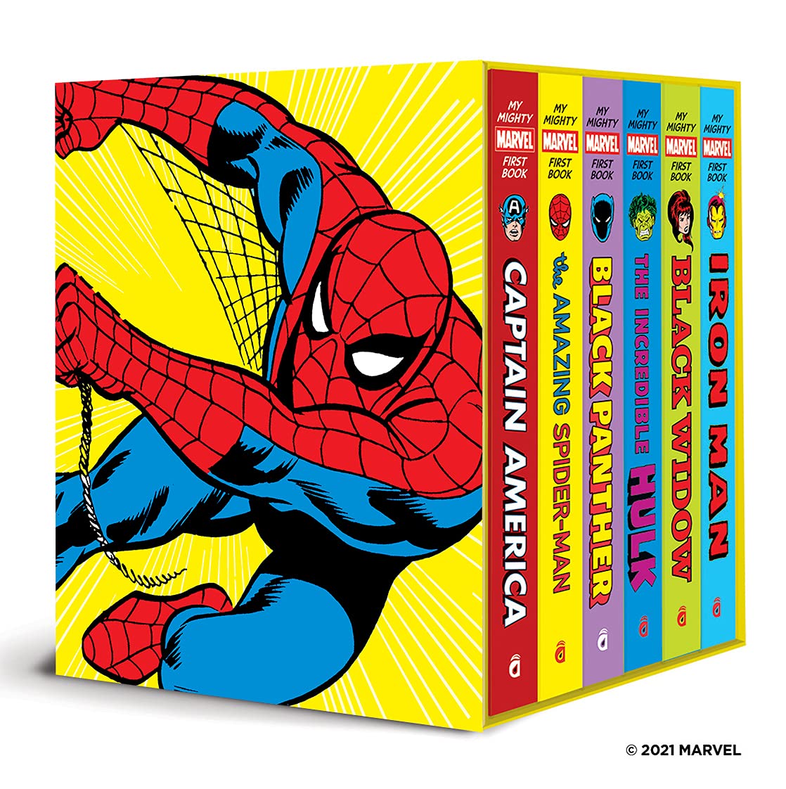 My Mighty Marvel First Book Collection: Captain America, Spider-Man, Black Widow, Black Panther, the Hulk, and Iron Man! Manga