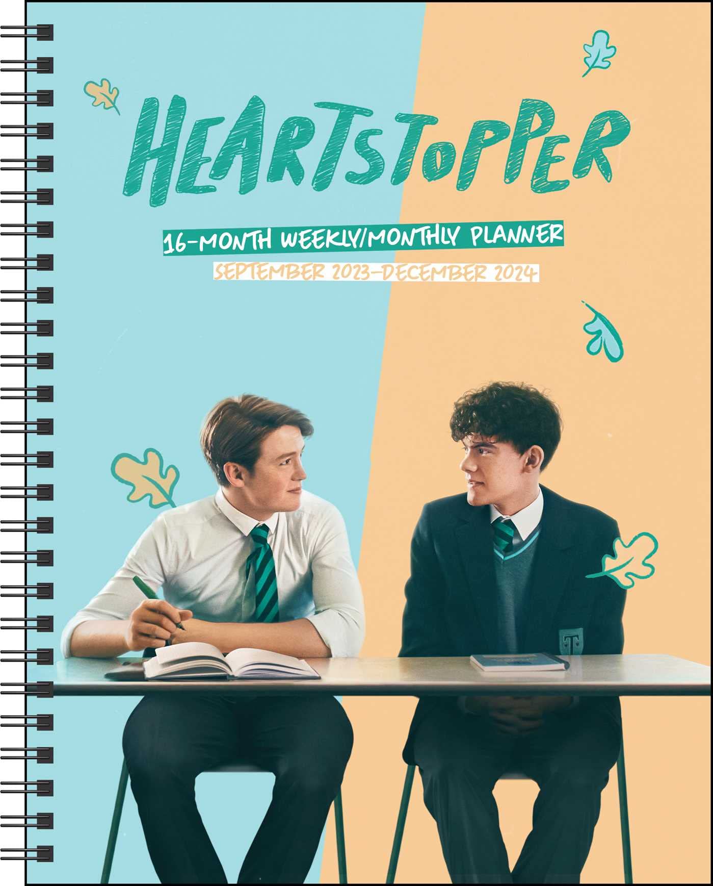 Heartstopper 16-month 2023-2024 Weekly/Monthly Planner Calendar: With Bonus Stick LGBTQ+