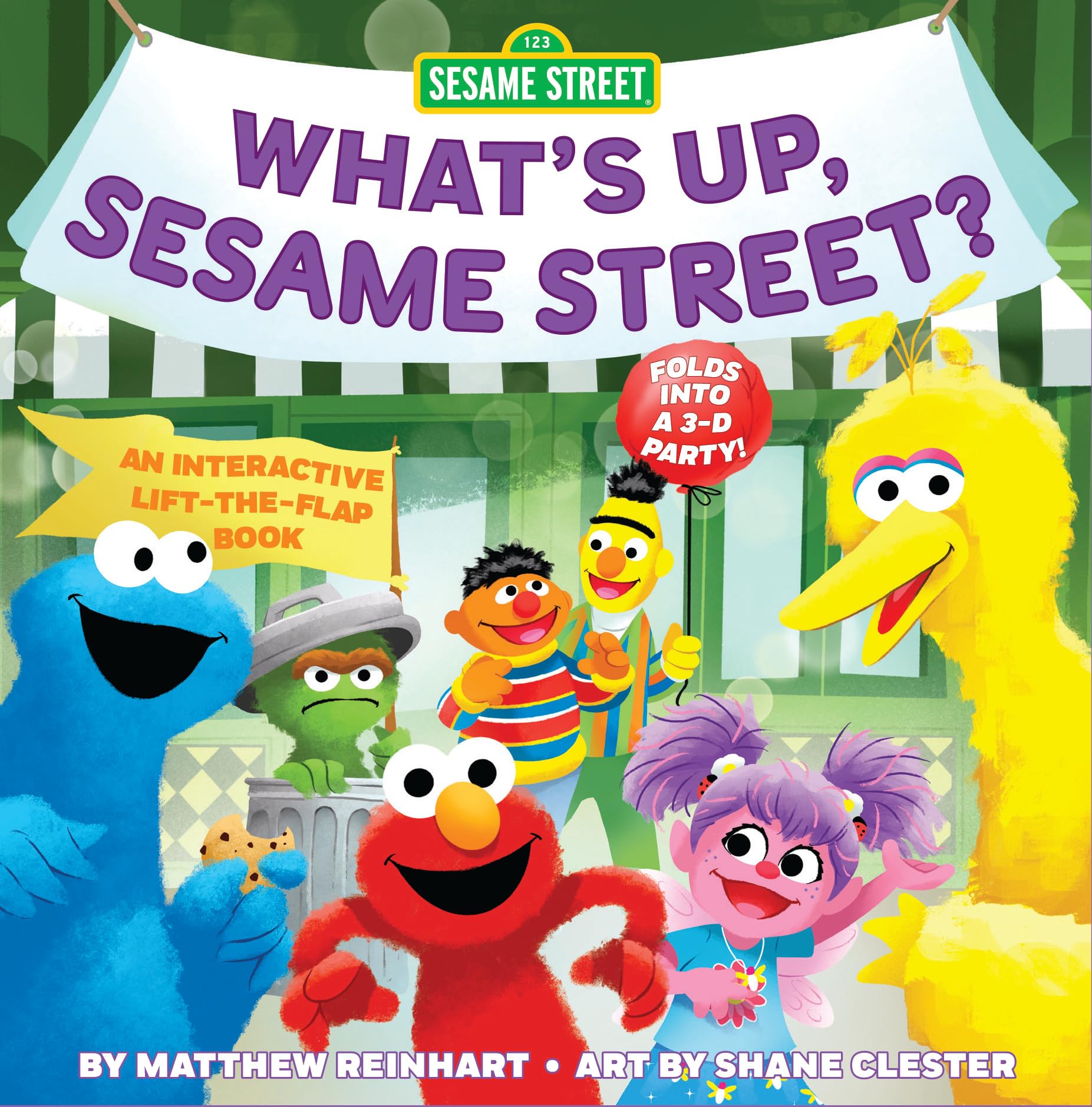What's Up, Sesame Street? (A Pop Magic Book) Non-fiction