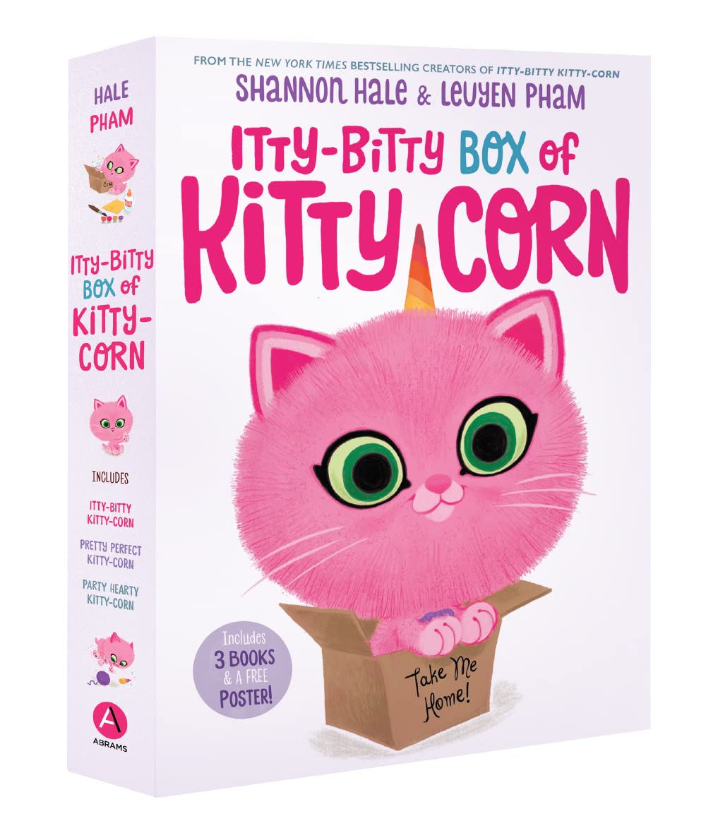 Itty-Bitty Box of Kitty-Corn: Contains 3 Favorite Full-Size Hardcovers Non-fiction