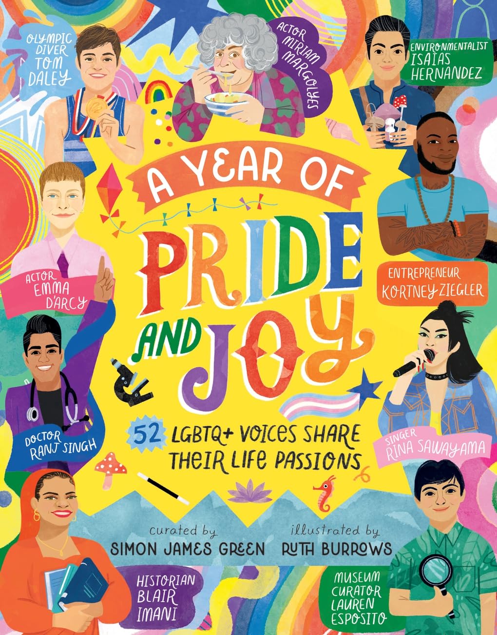 A Year of Pride and Joy: Lgbtq+ Voices Share Their Life Passions (Year of Joy) Non-fiction