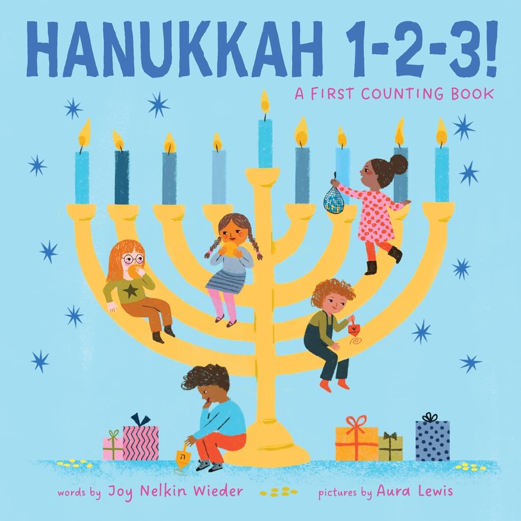 Hanukkah 1-2-3!: A First Counting Book (Jewish Holiday Concept Books, 1) Non-fiction