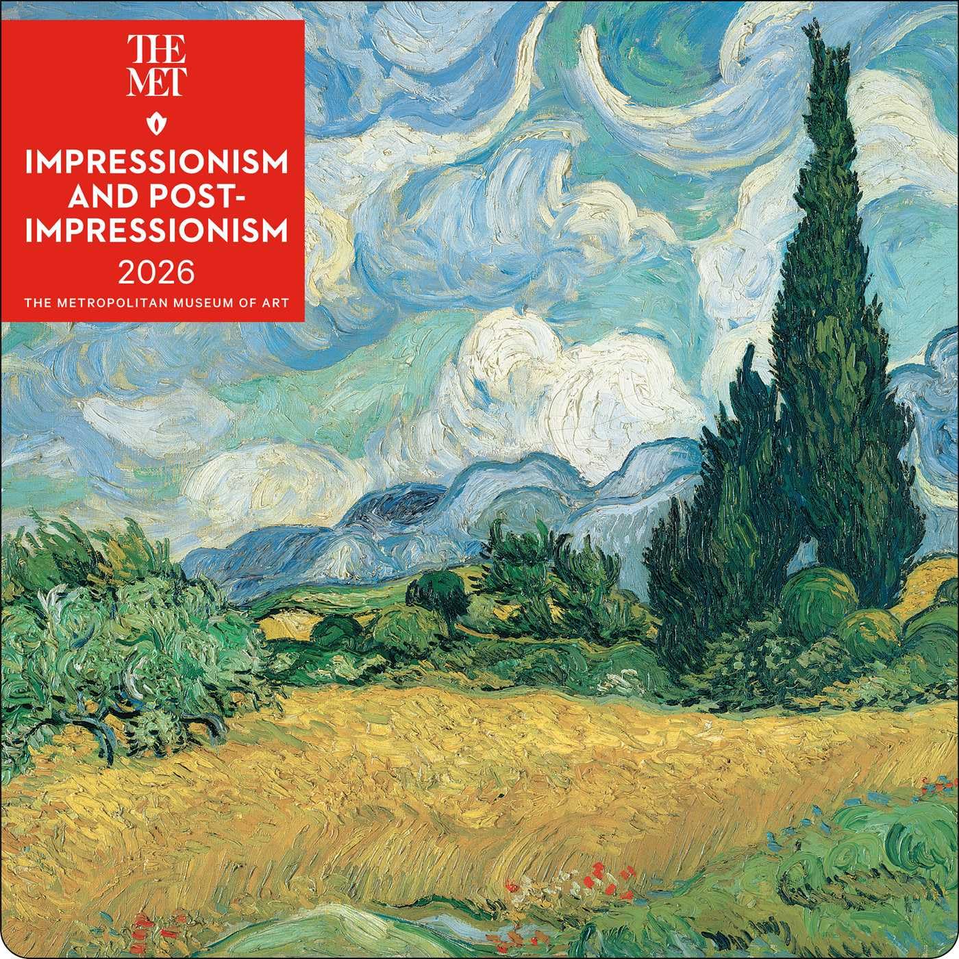 Impressionism and Post-Impressionism 2026 Wall Calendar Film, Art & Culture