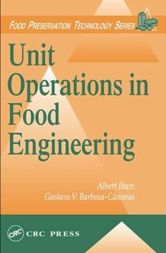 Product Image: Unit Operations in Food Engineering (Food Preservation Technology)
