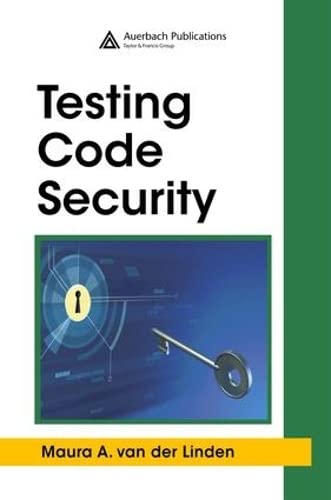 Testing Code Security Books