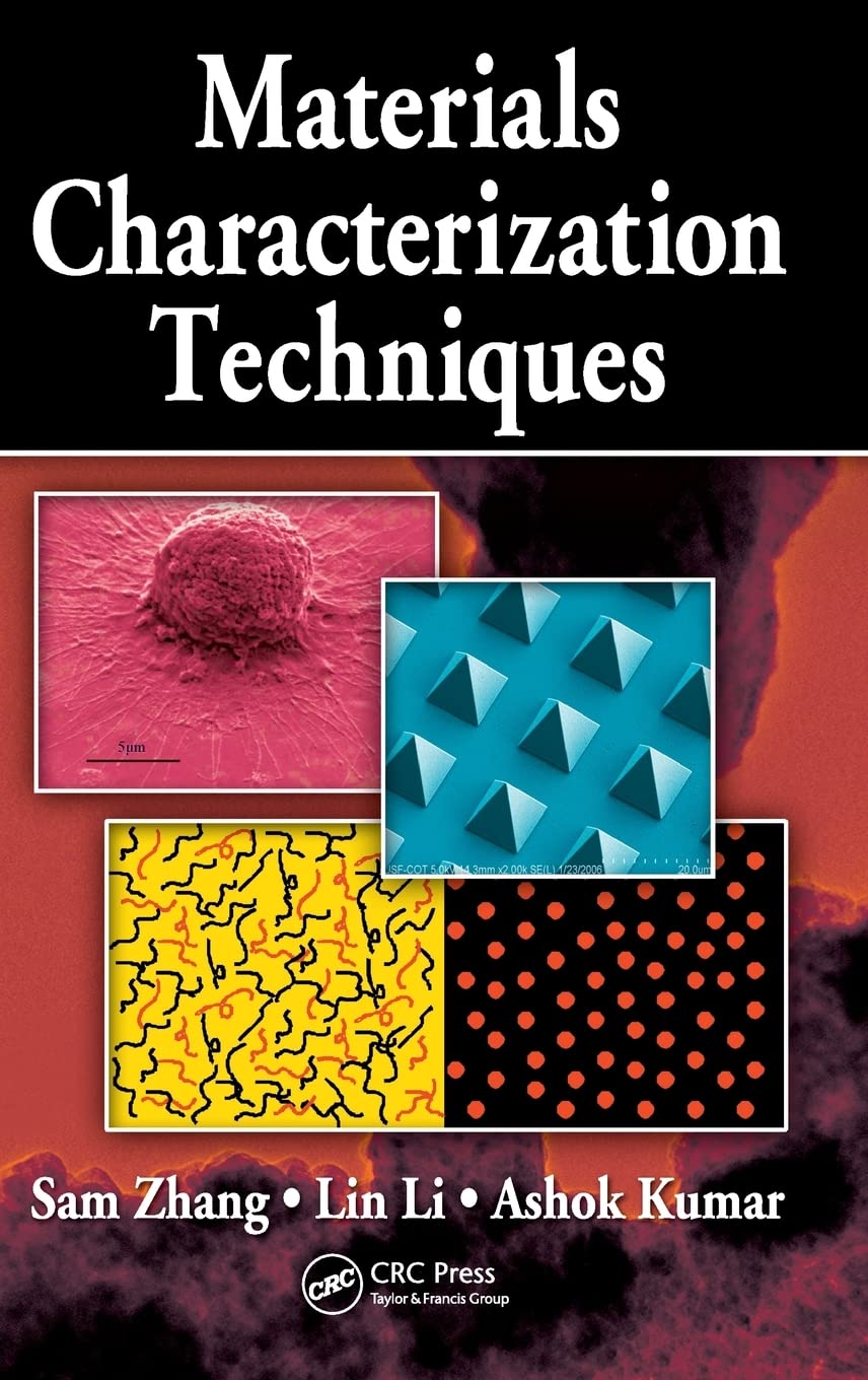 Materials Characterization Techniques Natural Sciences