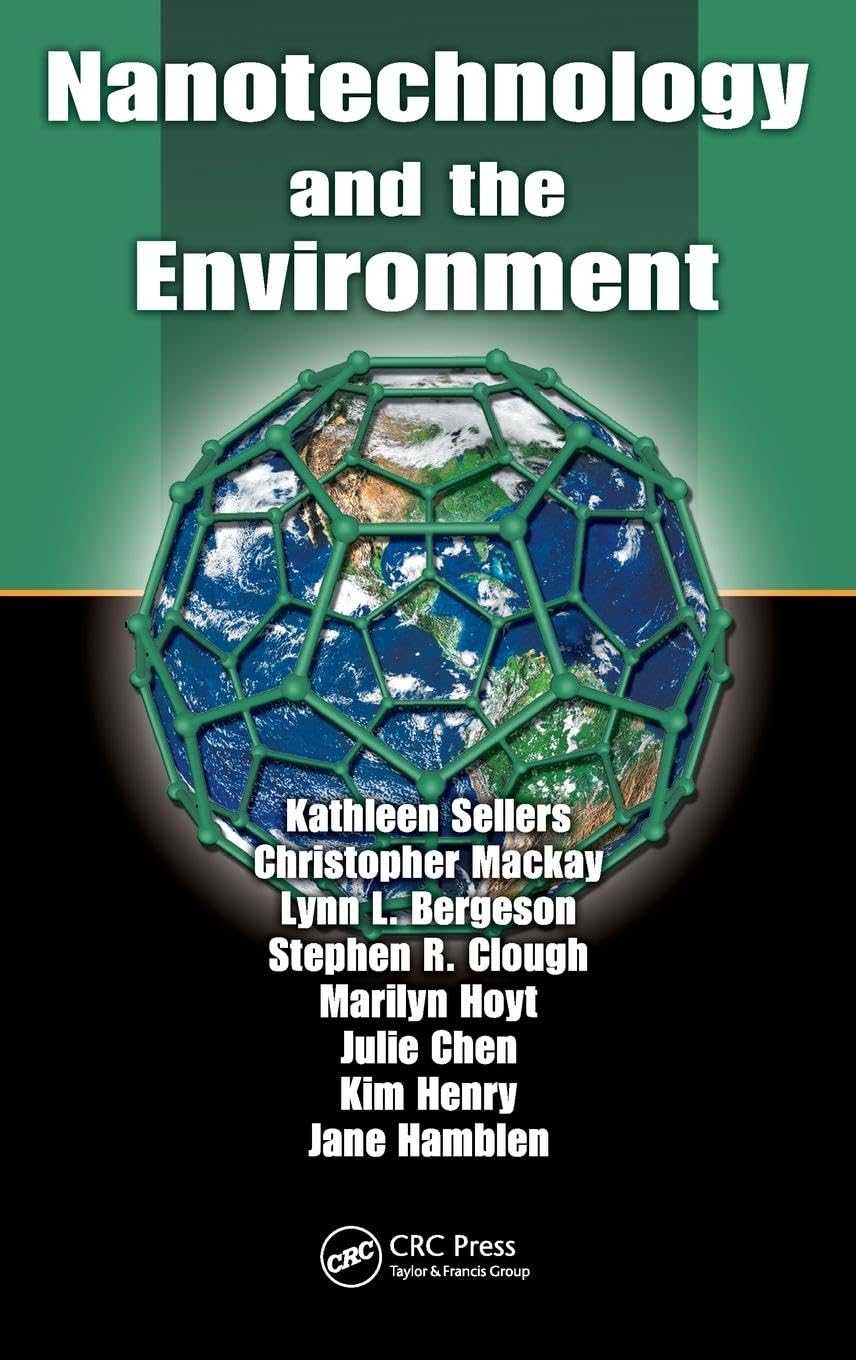 Product Image: Nanotechnology and the Environment
