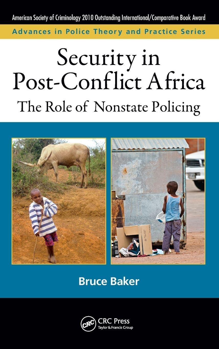 Product Image: Security in Post-Conflict Africa