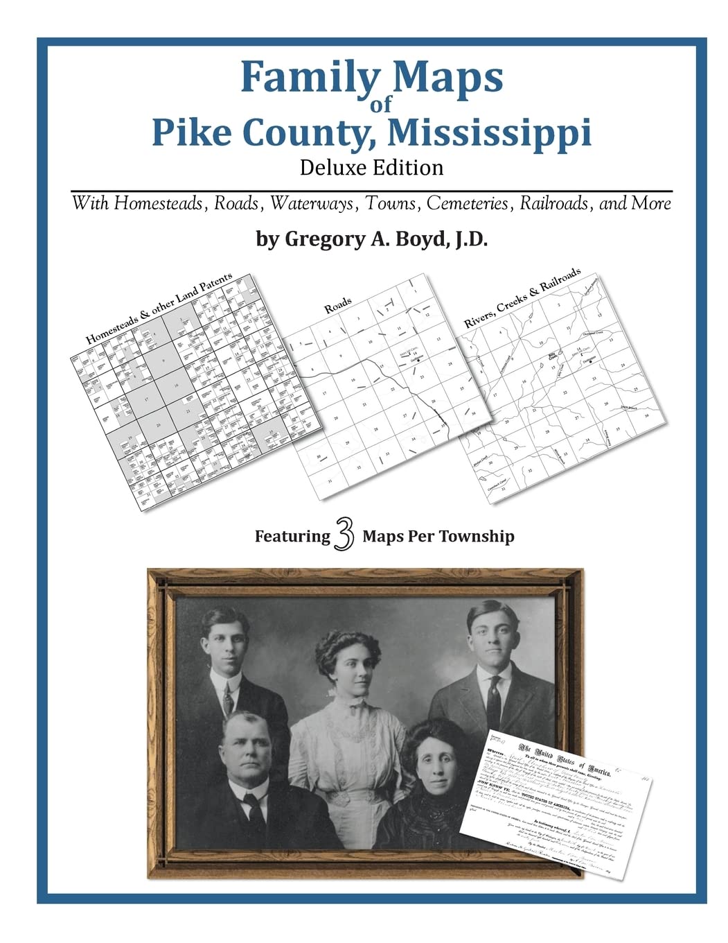 Family Maps of Pike County, Mississippi Learning & Reference