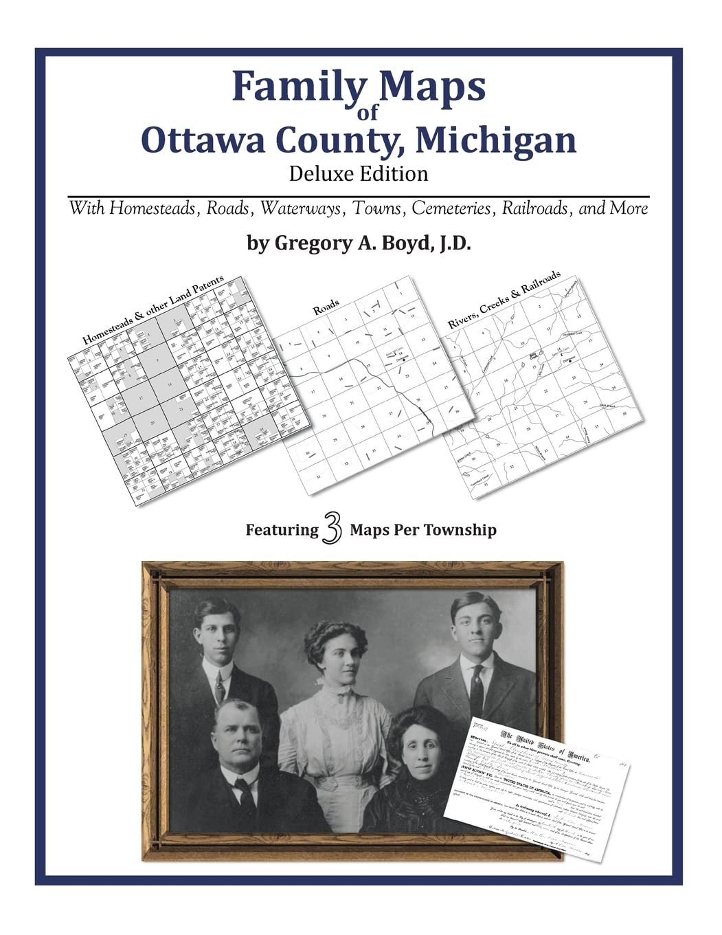 Family Maps of Ottawa County, Michigan book