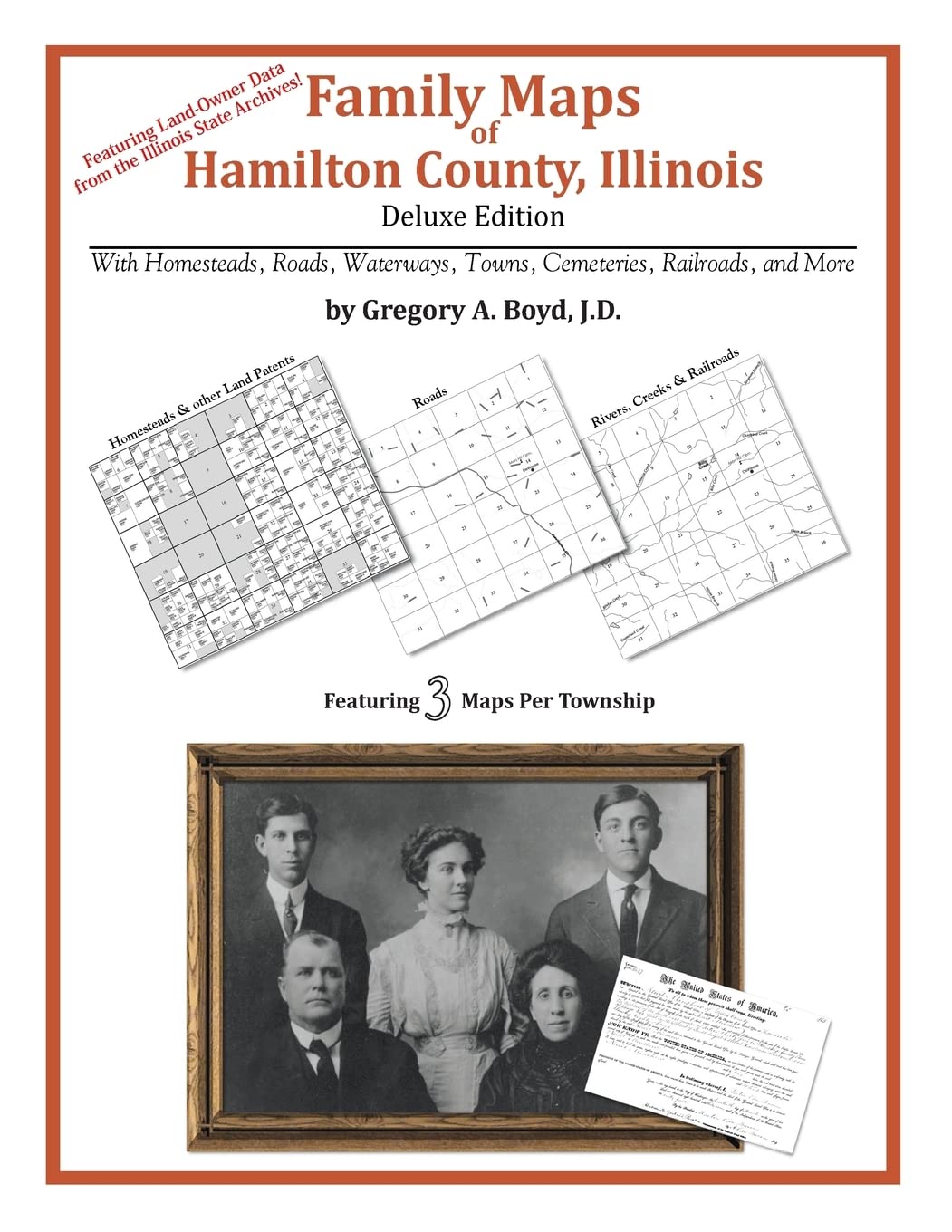 Family Maps of Hamilton County, Illinois Learning & Reference