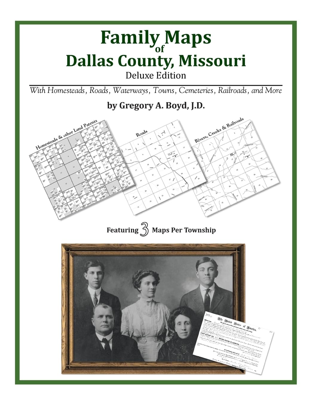 Family Maps of Dallas County, Missouri Learning & Reference