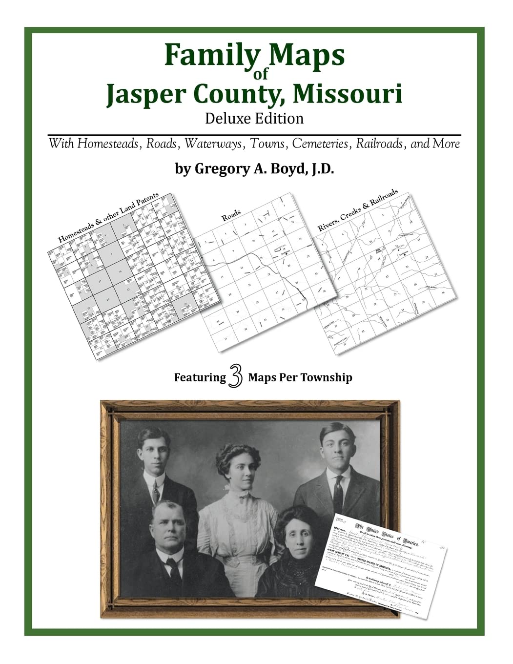 Family Maps of Jasper County, Missouri Learning & Reference