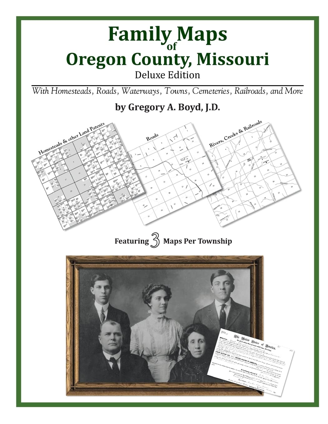 Family Maps of Oregon County, Missouri Learning & Reference