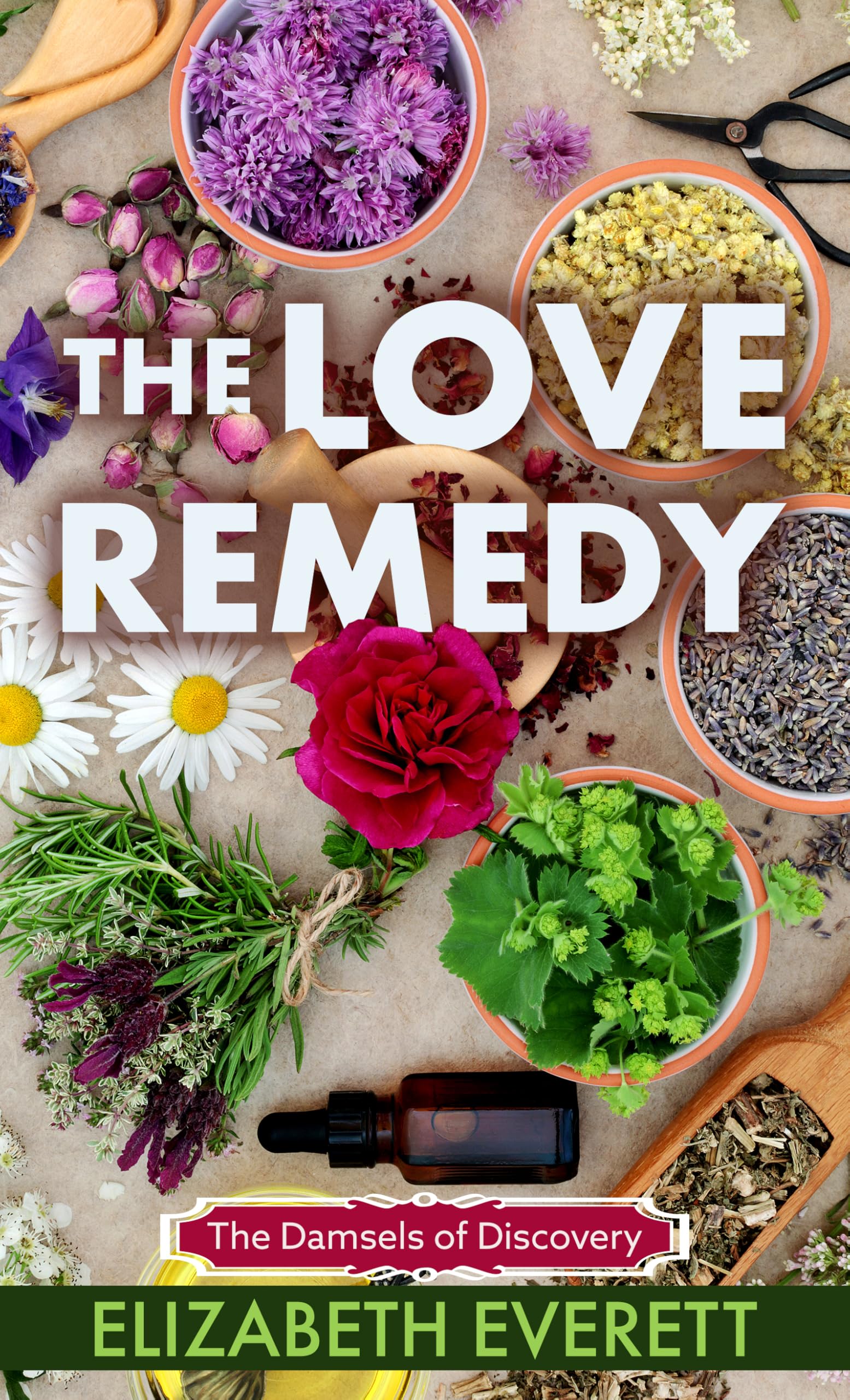 The Love Remedy (Thorndike Press; Large Print Damsels of Discovery) Historical Fiction
