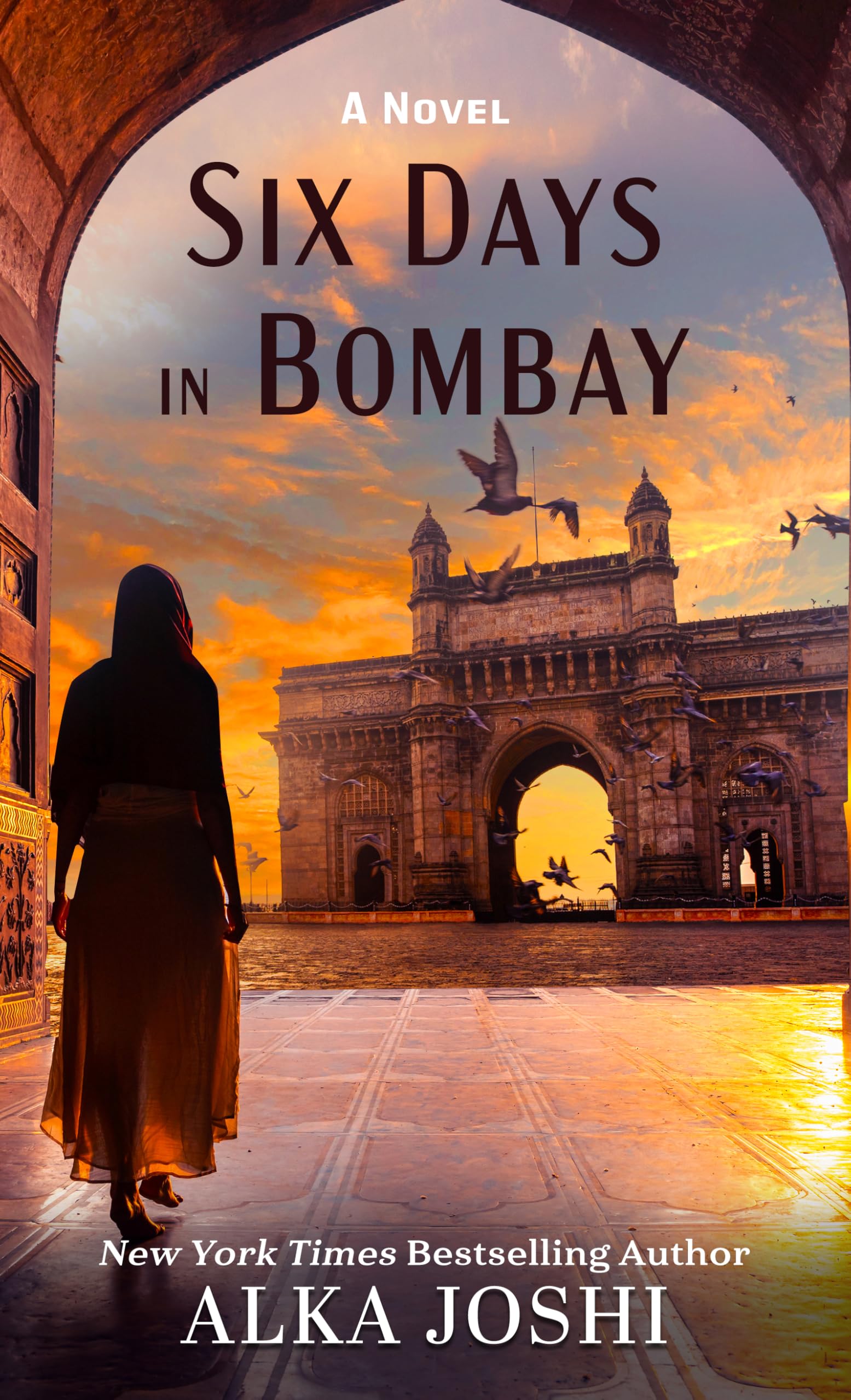Six Days in Bombay (Thorndike Press Large Print Dynamic Drama) Historical Fiction