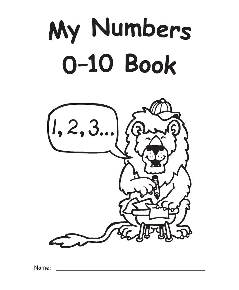 My Own Books(tm) My Numbers 0-10 Book Learning & Reference