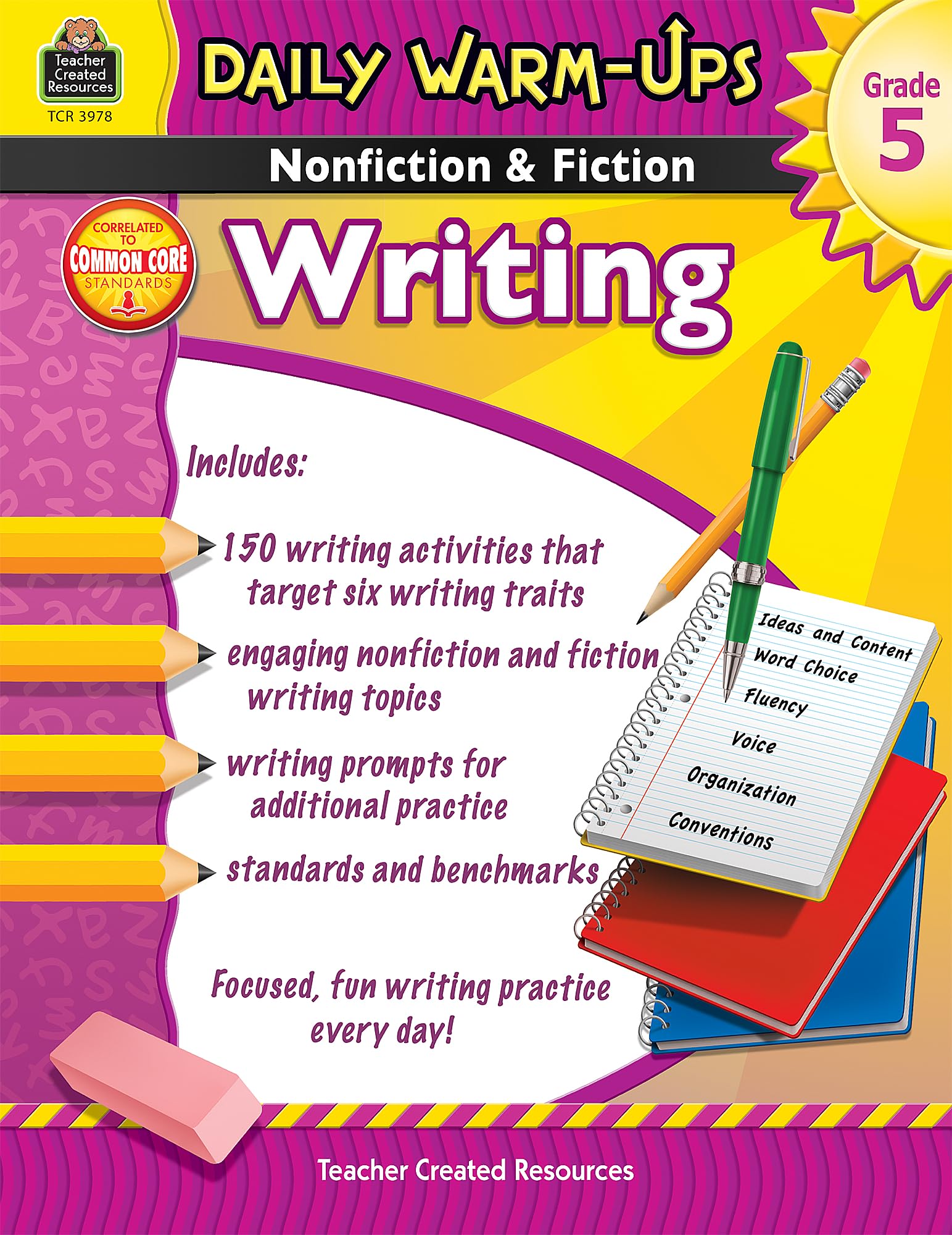 Daily Warm-Ups: Nonfiction & Fiction Writing Grd 5: Nonfiction & Fiction Writing Grd 5 Education & Training