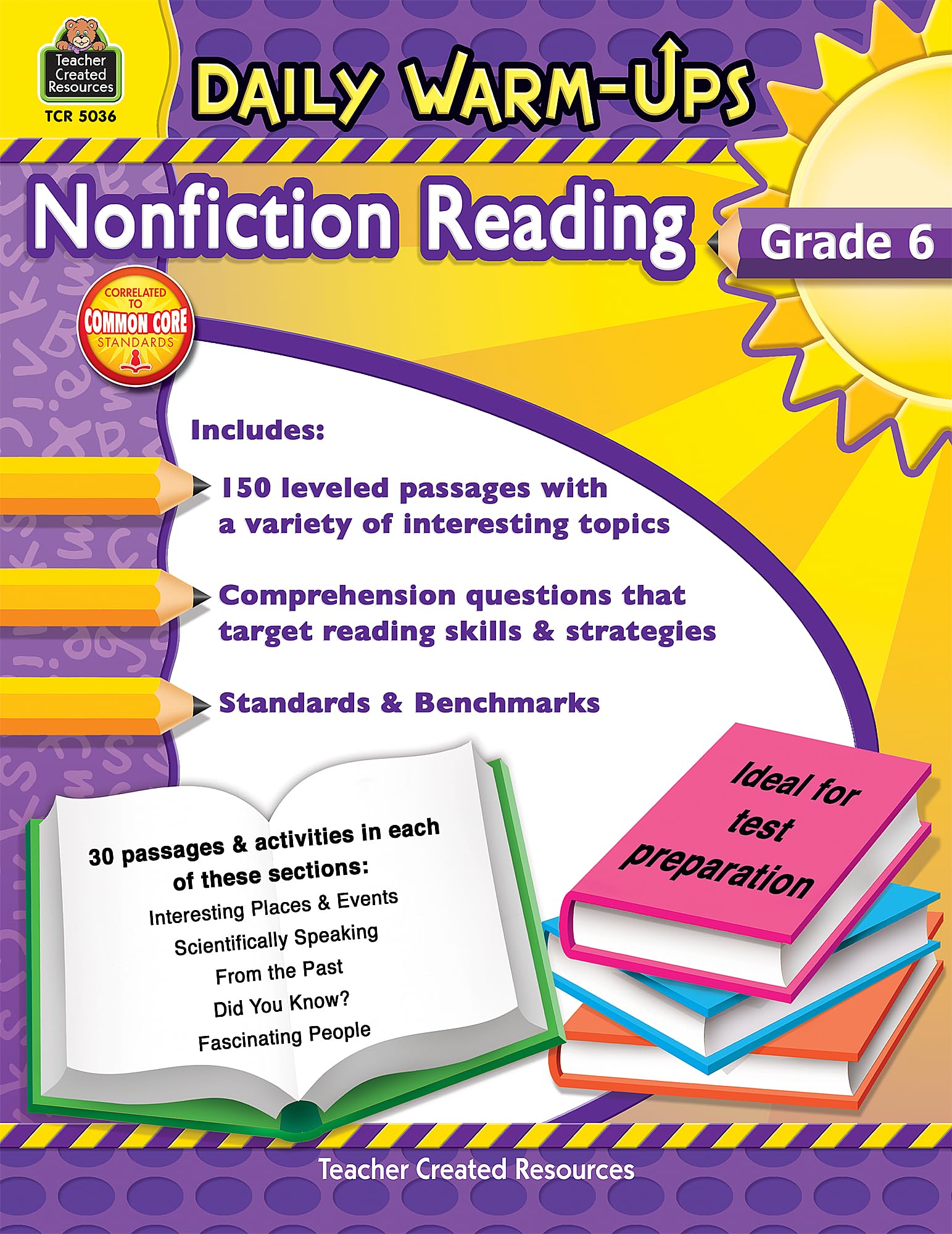 Daily Warm-Ups: Nonfiction Reading Grd 6: Nonfiction Reading Grd 6 Books