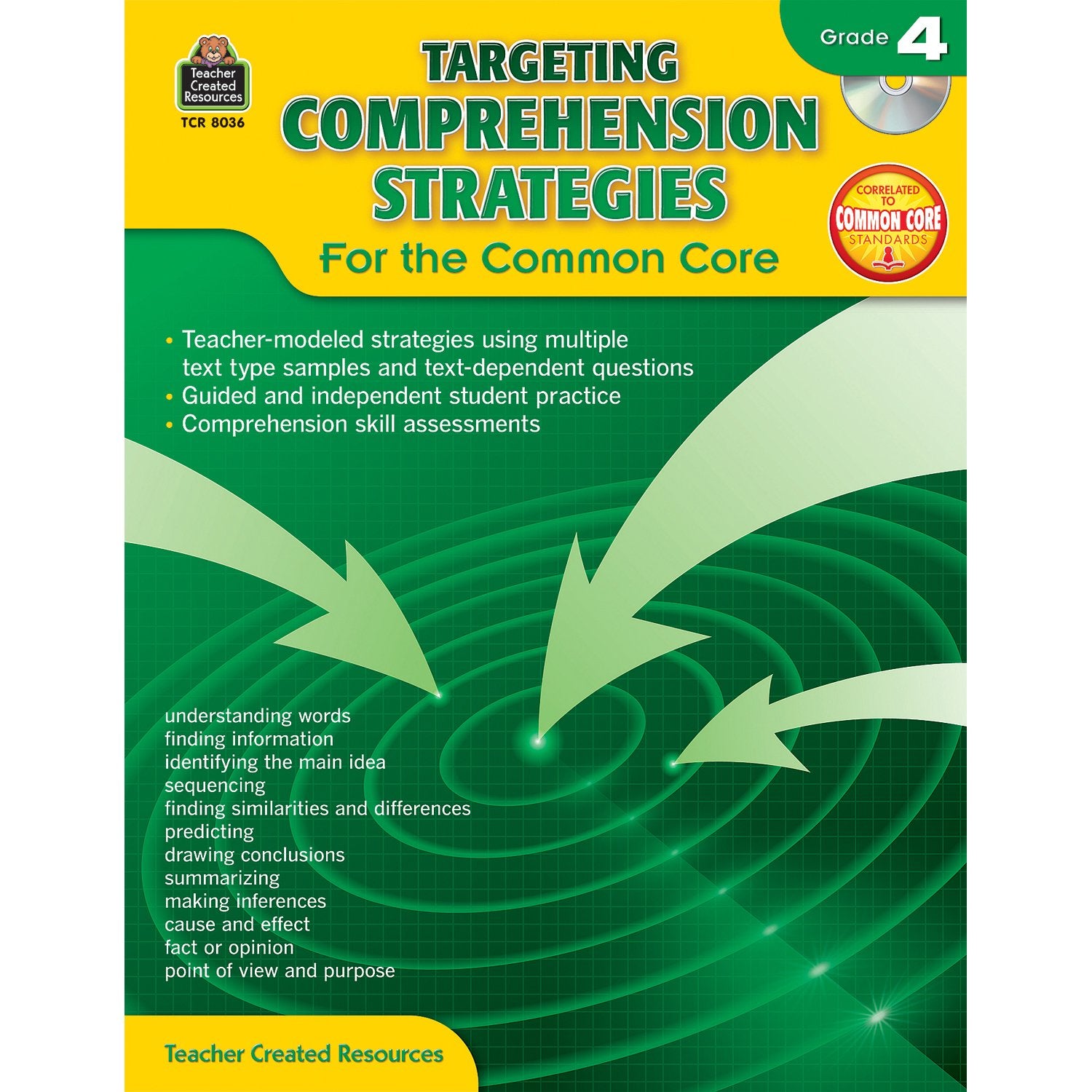 Targeting Comprehension Strategies for the Common Core, Grade 4 General education