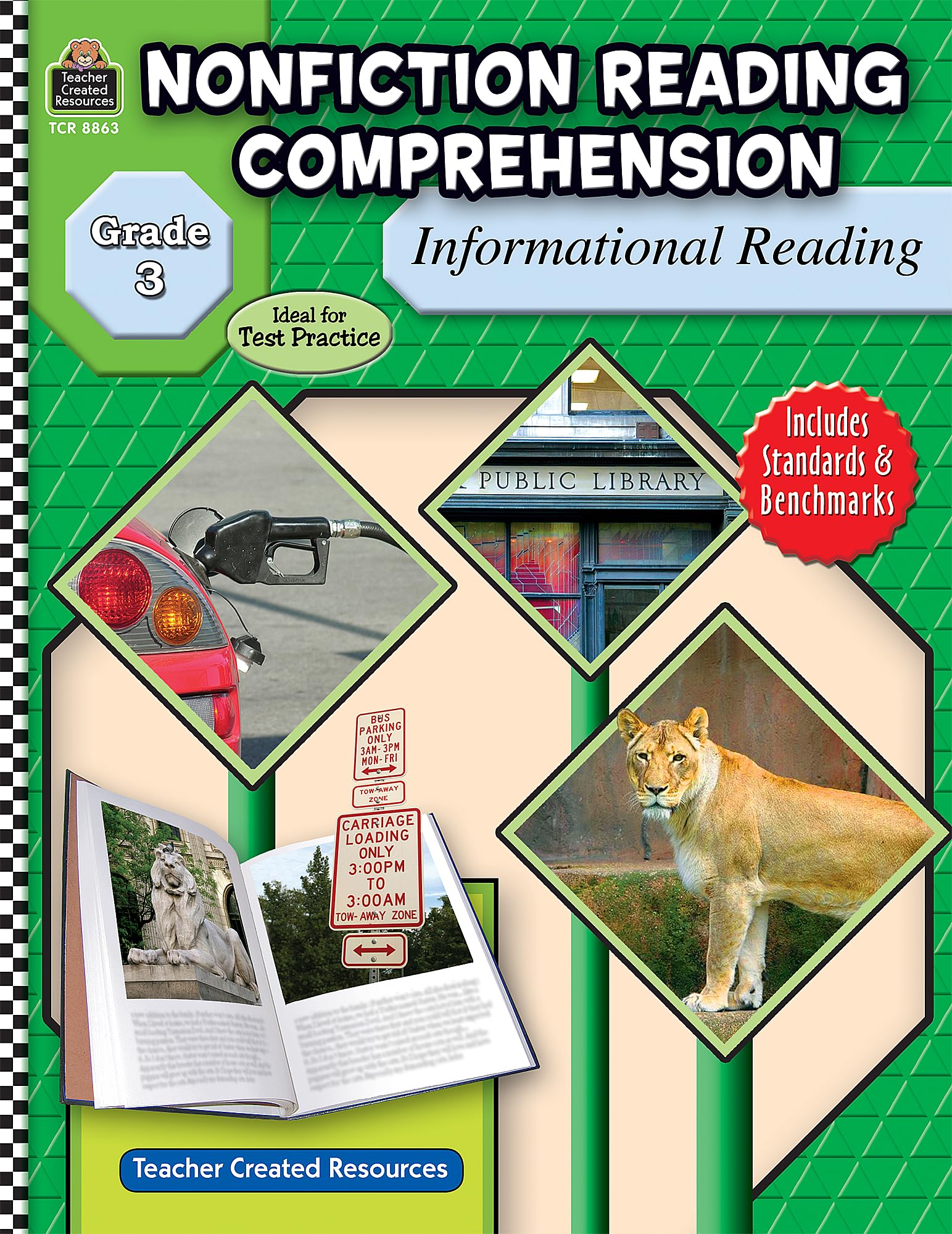 Nonfiction Reading Comprehension: Informational Reading, Grade 3: Informational Reading, Grade 3 book