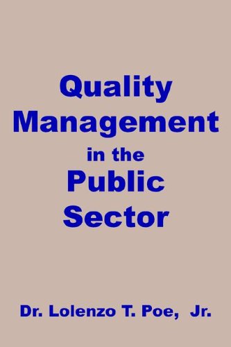 Quality Management in the Public Sector Books