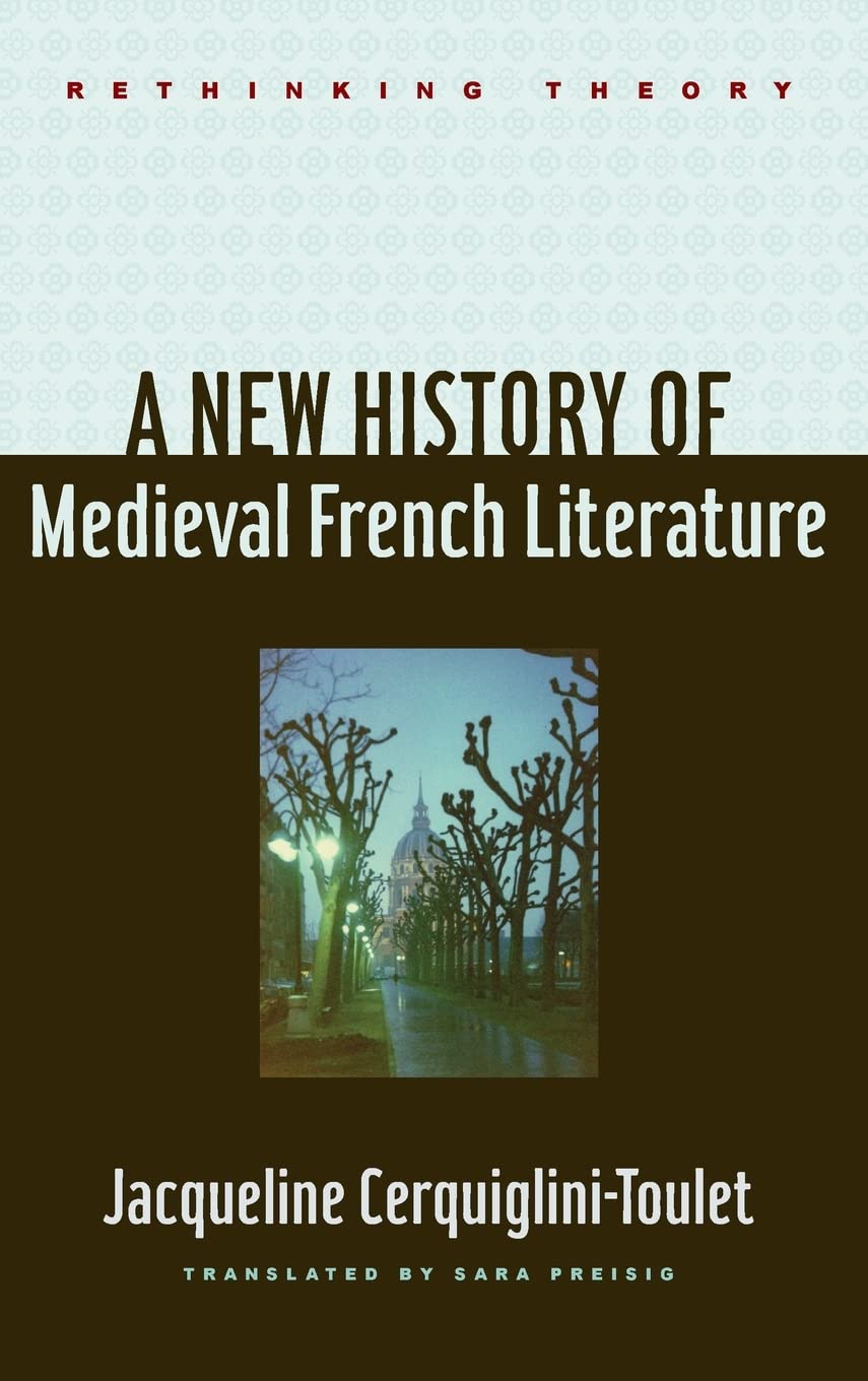 A New History of Medieval French Literature book