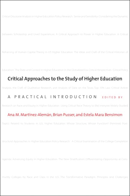 Critical Approaches to the Study of Higher Education: A Practical Introduction Media & Communication