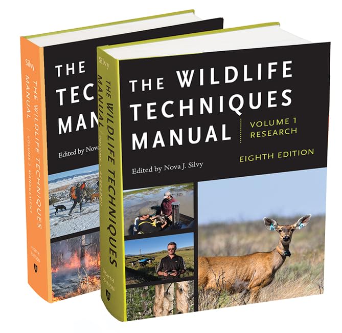 The Wildlife Techniques Manual: Volume 1: Research. Volume 2: Management.: Research / Management Mathematics