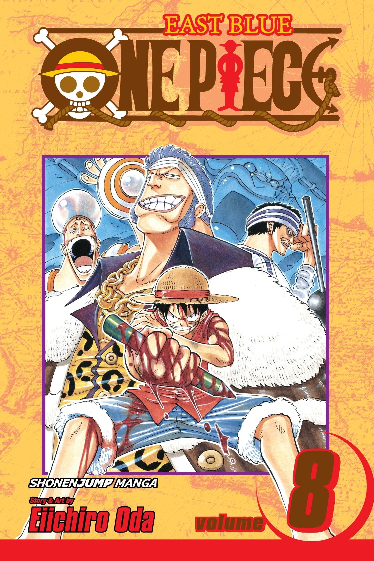 One Piece Volume 8: I Won't Die (ONE PIECE GN, Band 8) Manga