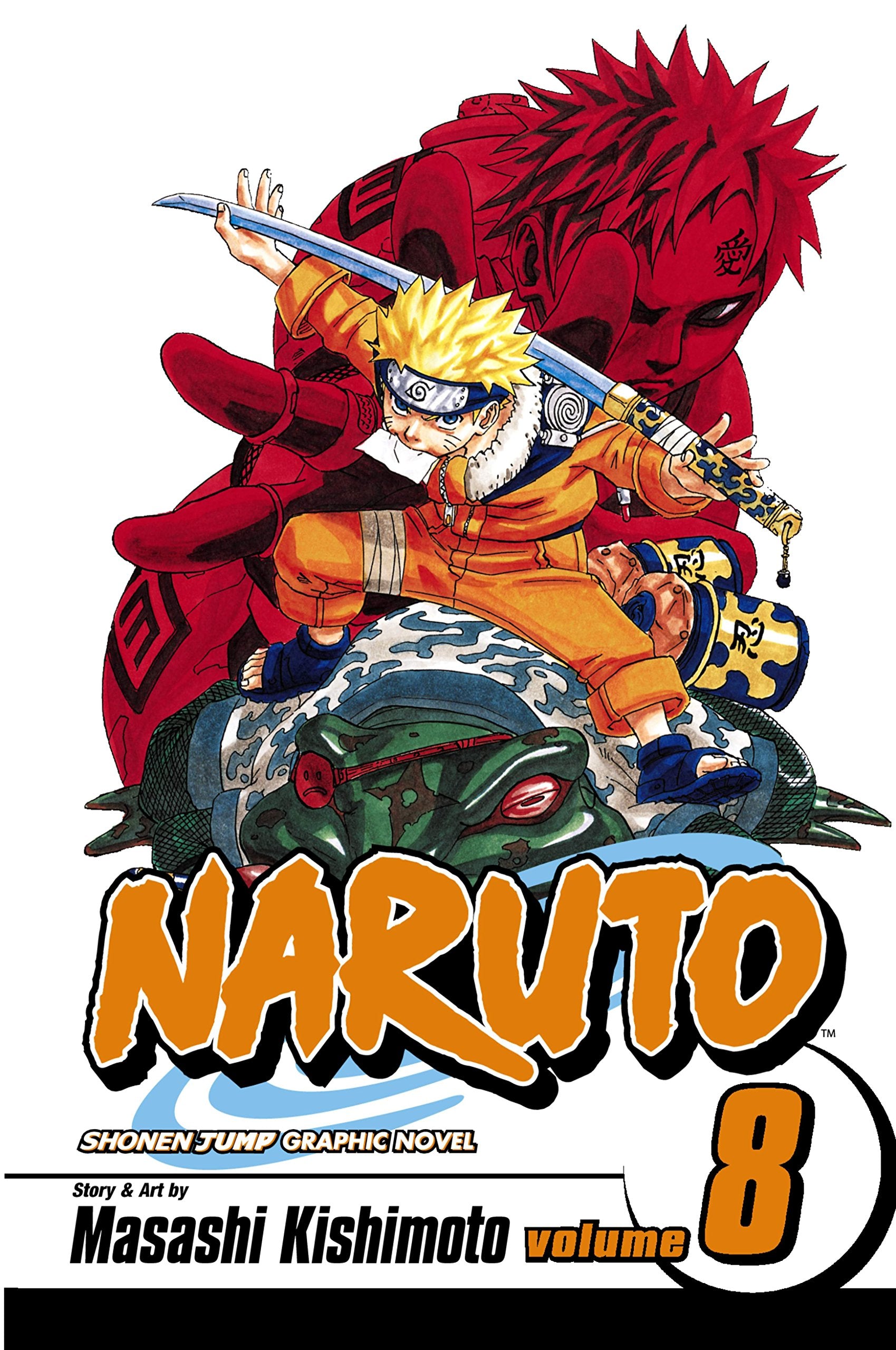 Naruto Volume 8: Life-And-Death Battles (NARUTO GN, Band 8) Manga