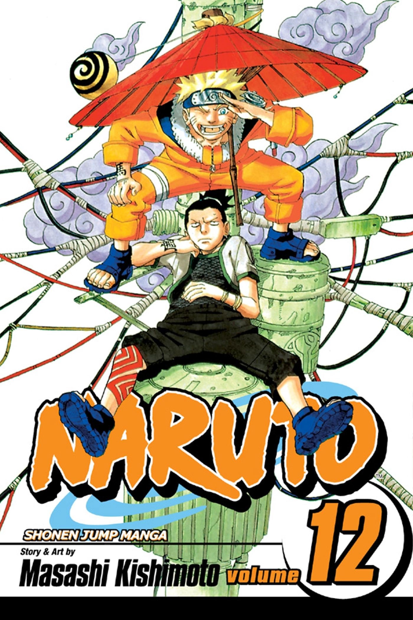 Naruto Volume 12: The Great Flight (NARUTO GN, Band 12) Manga