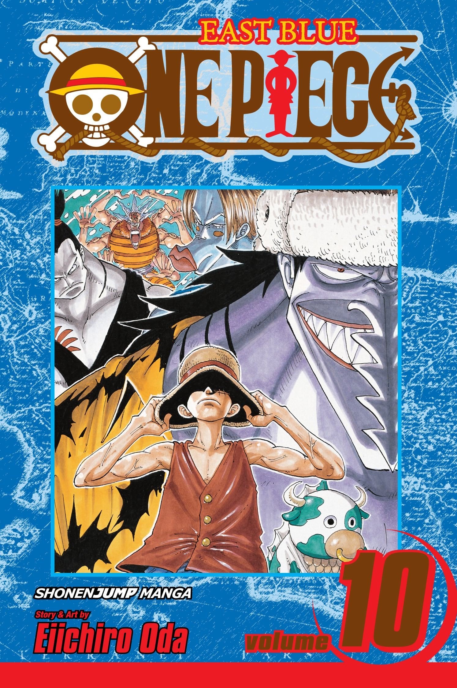 One Piece Volume 10: OK, Let's Stand Up! (ONE PIECE GN, Band 10) Manga