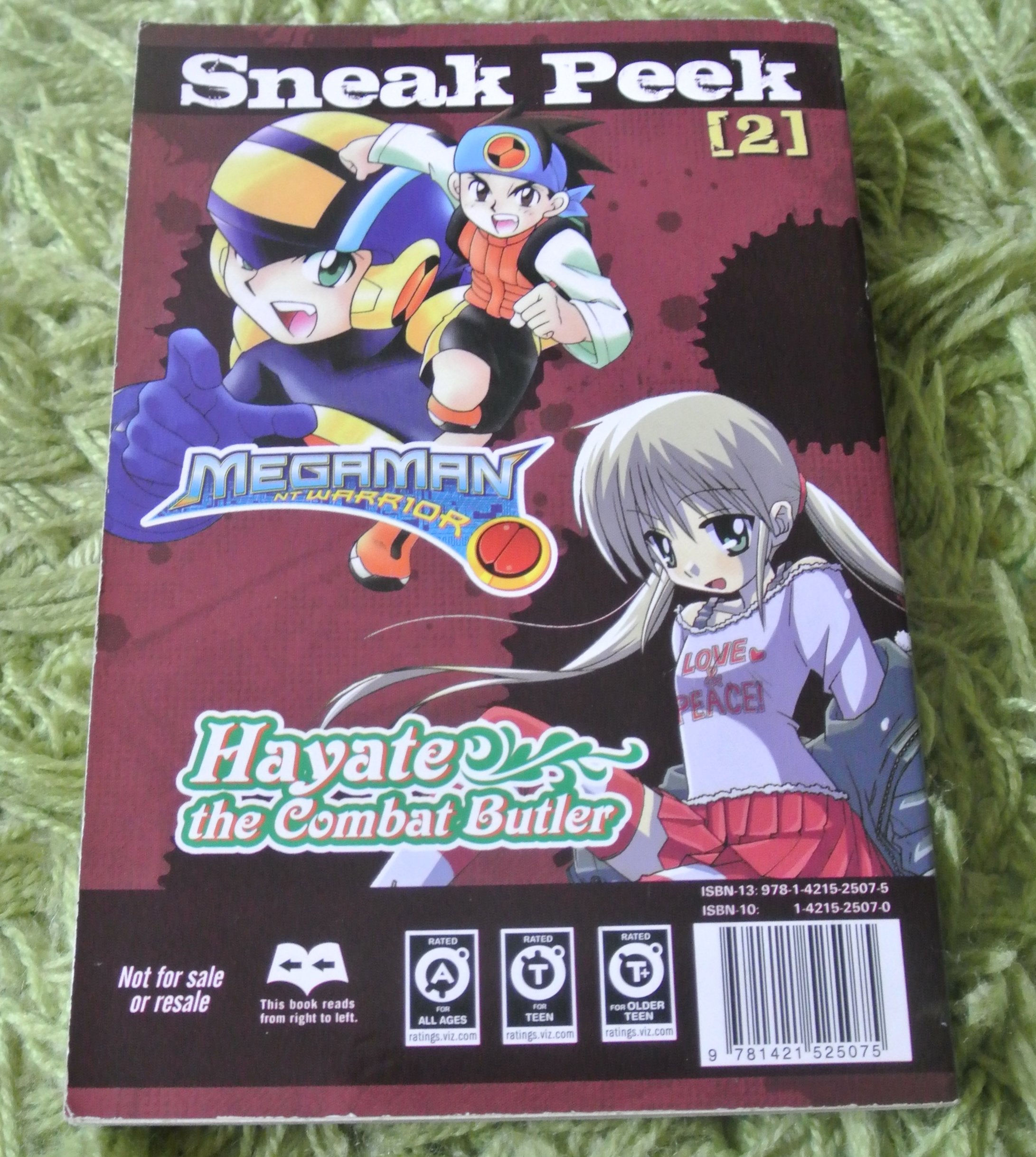 UK Sneak Peek 2008 Shonen book