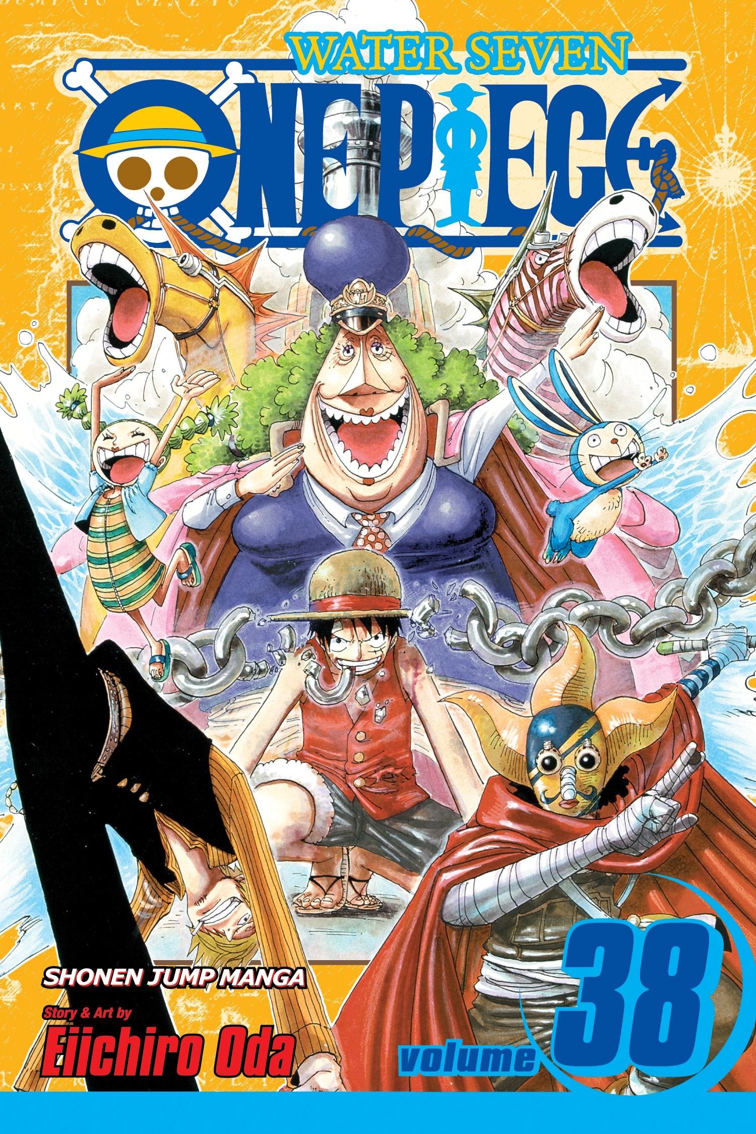 One Piece Volume 38: Rocketman!! (ONE PIECE GN, Band 38) Manga