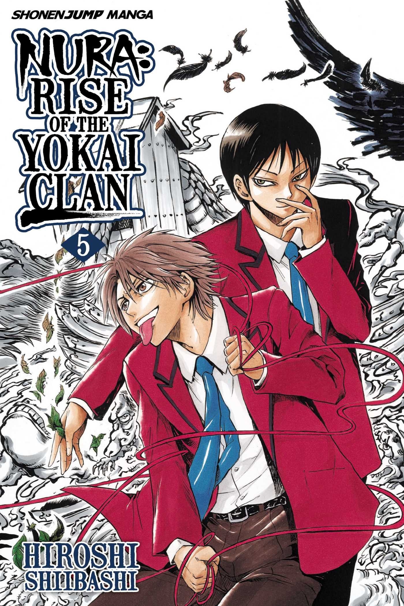 NURA RISE O/T YOKAI CLAN GN VOL 05 (C: 1-0-1): A Yokai with Wings Darker than Night Manga