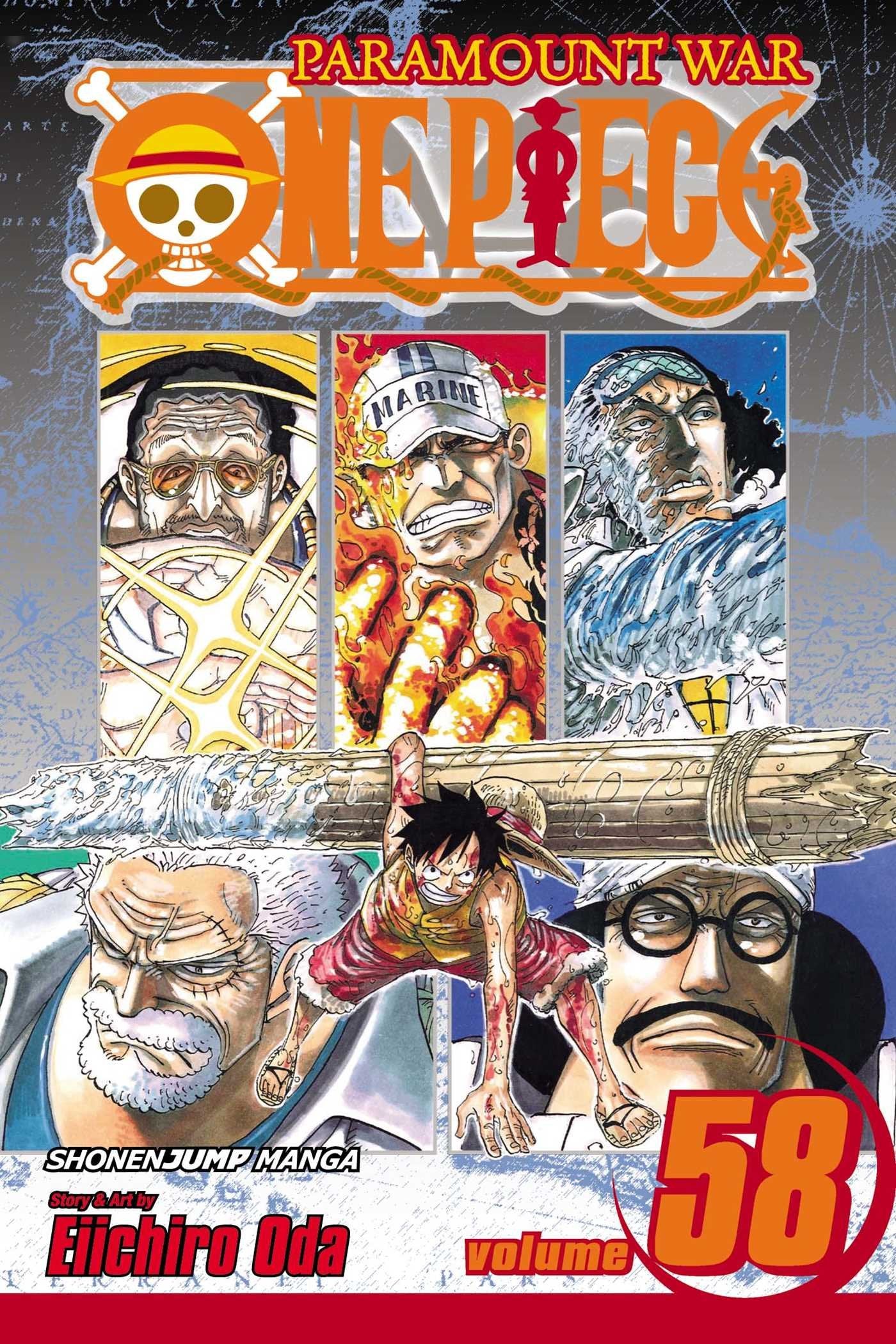 One Piece Volume 58: The Name of This Era Is "Whitebeard" (ONE PIECE GN, Band 58) Manga