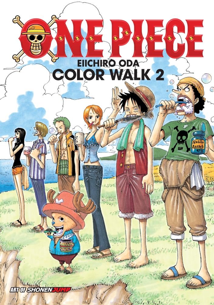 One Piece Color Walk Art Book Vol. 2 Manga