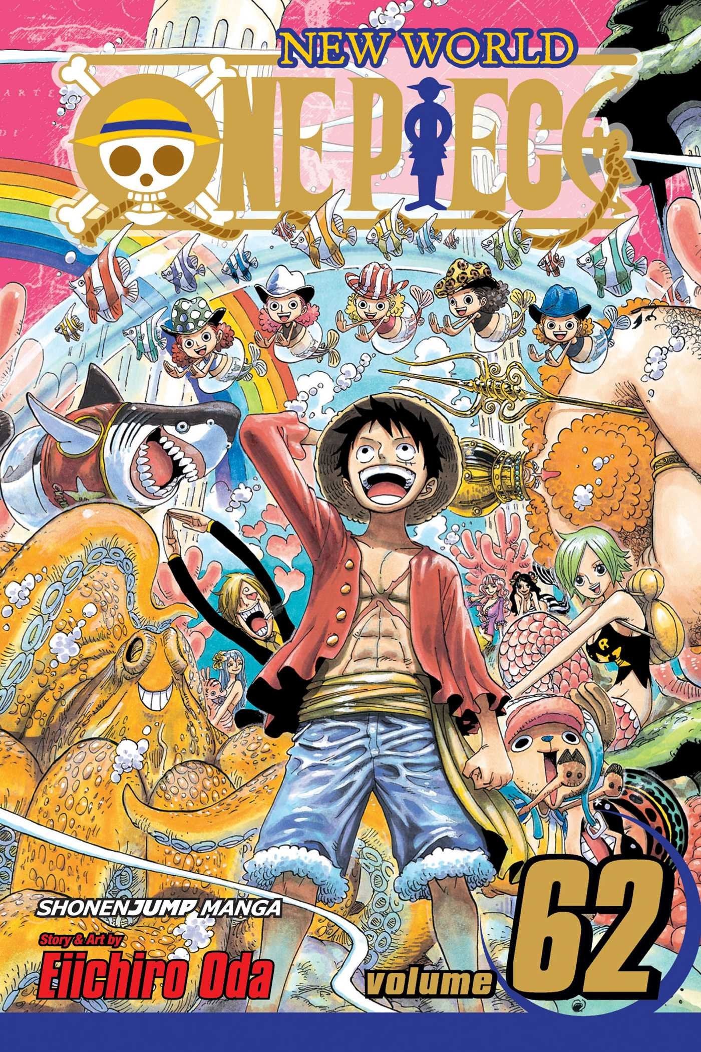 One Piece Volume 62: Adventure on Fish-Man Island (ONE PIECE GN, Band 62) Manga